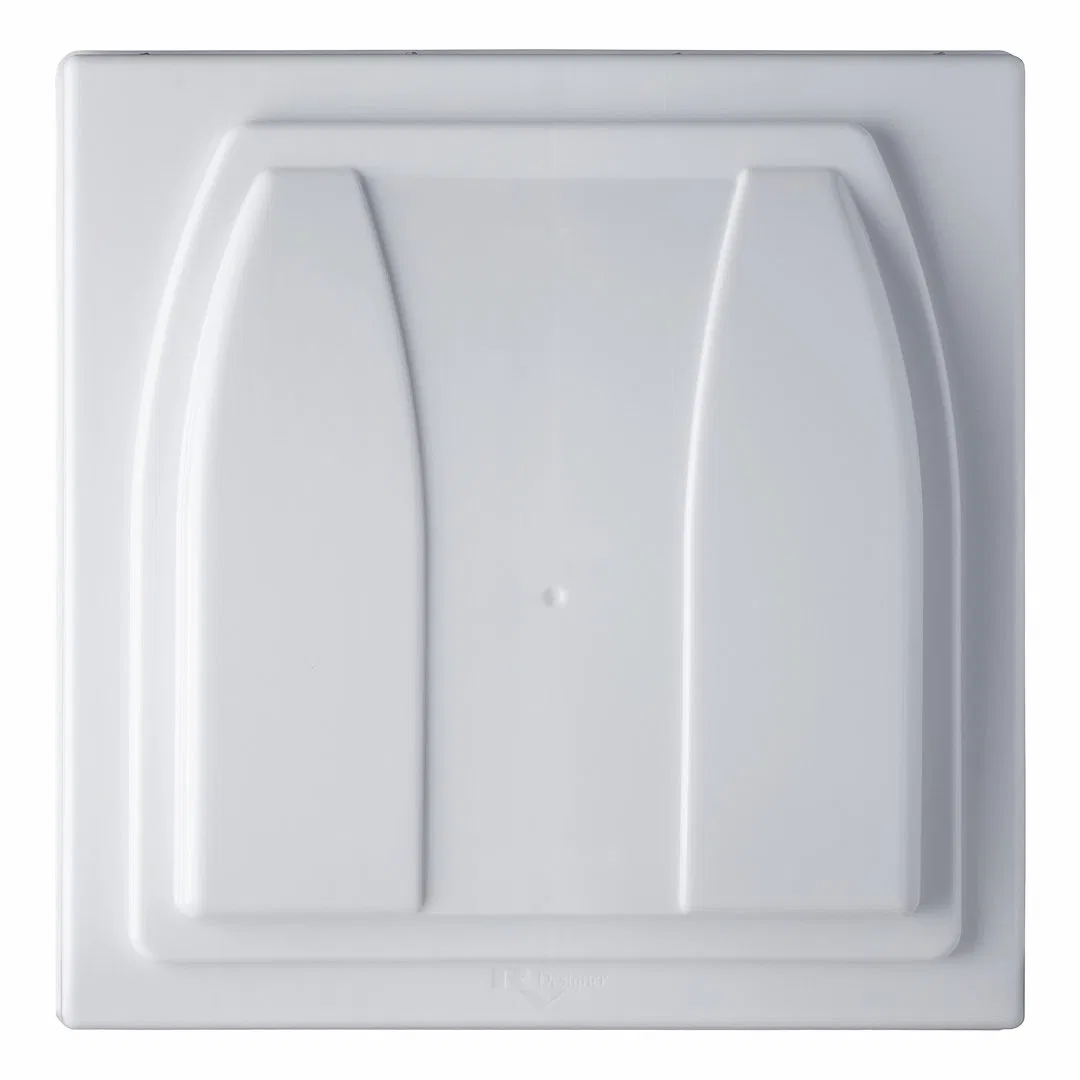 V206 – RV DESIGNER Roof Vent Lid, For Ventline Manufactured Prior To 2008 And Elixir Starting 1994 Vents White Single